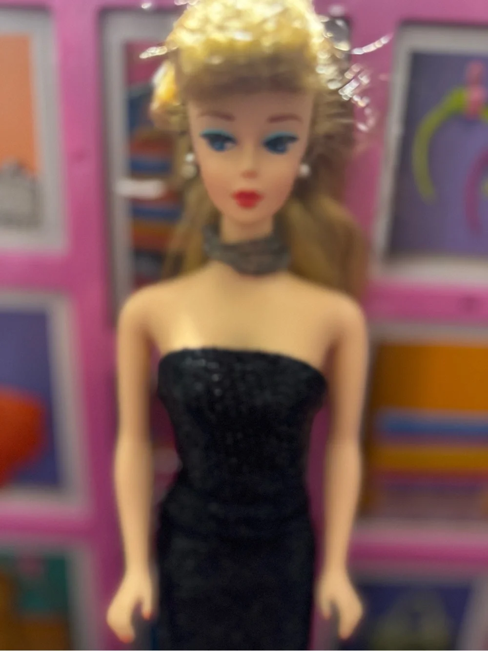 Barbie Collector Edition Solo in the Spotlight Doll Blonde Hair Dress Jewelry - Picture 4 of 7